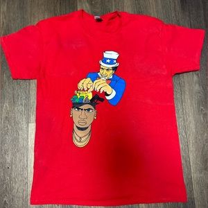 President trick graphic tshirt